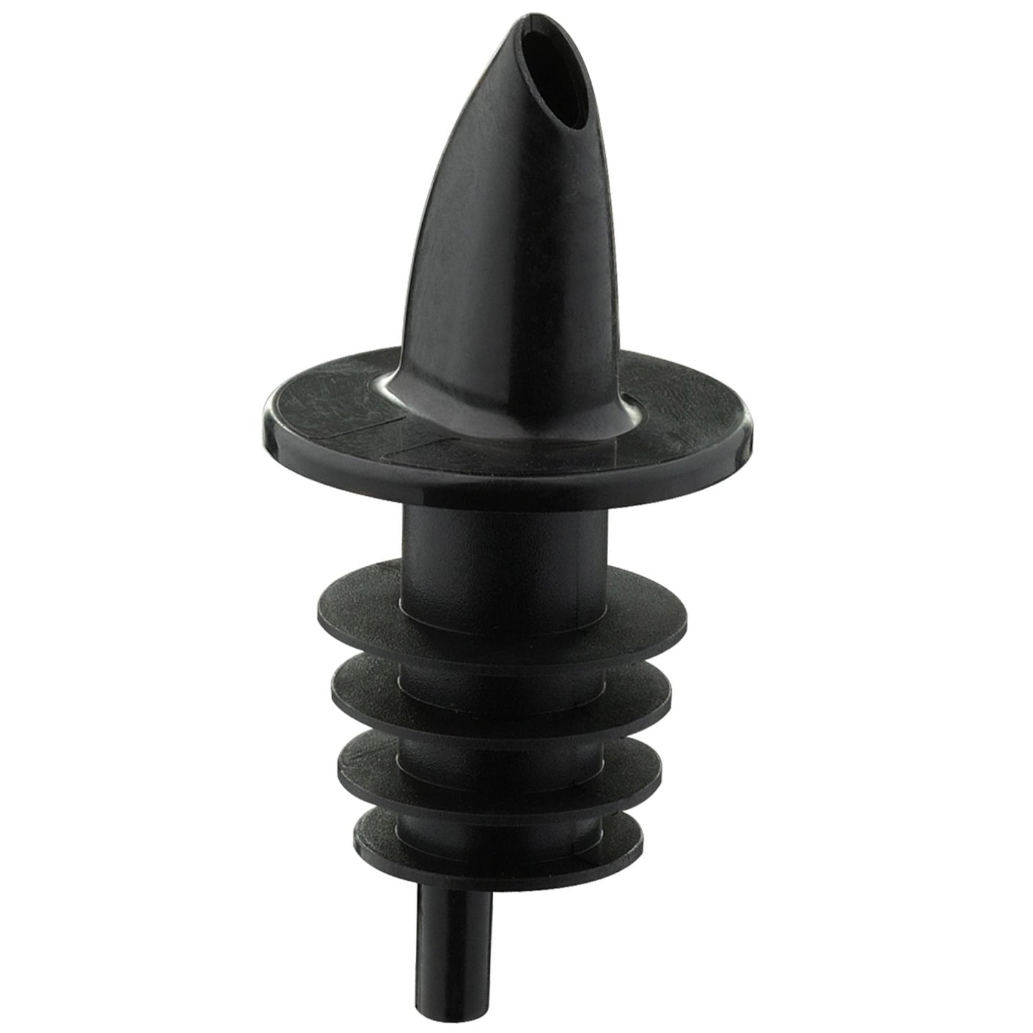 Jet-Pour Ausgiesser Schwarz von Westmark: Präzise Dosierung für Cocktails, robust, spülmaschinengeeignet. Ideal für Bar und Zuhause.