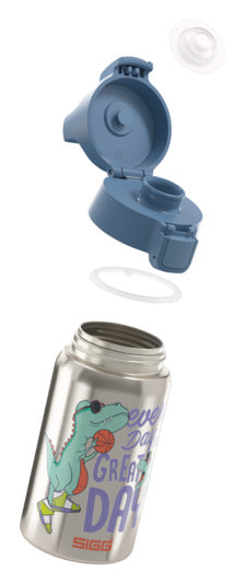 Entdecken Sie die SIGG Bottle Shield One Great Day 0.5 l – die ideale, sichere und umweltfreundliche Trinkflasche für Kinder, perfekt für jeden Tag!
