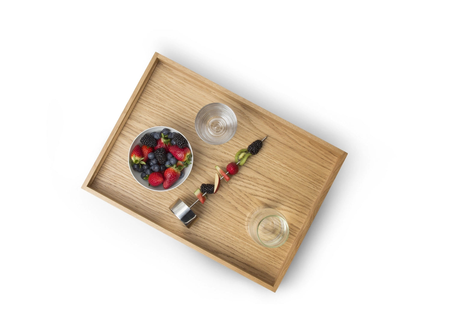 Plateau en chêne, 49x35x6,3 cm