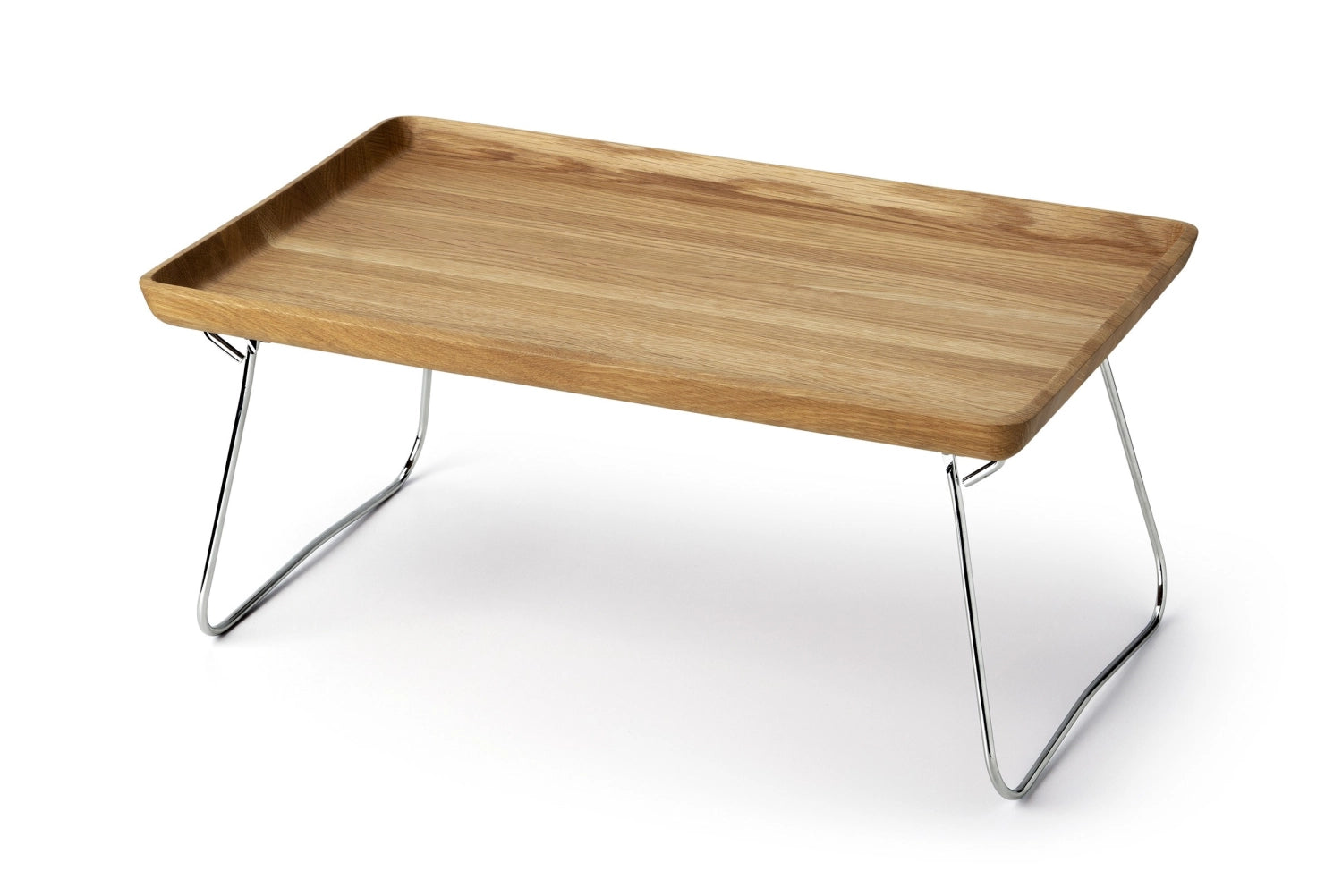 Vassoio per letto di quercia, 53x32x7cm