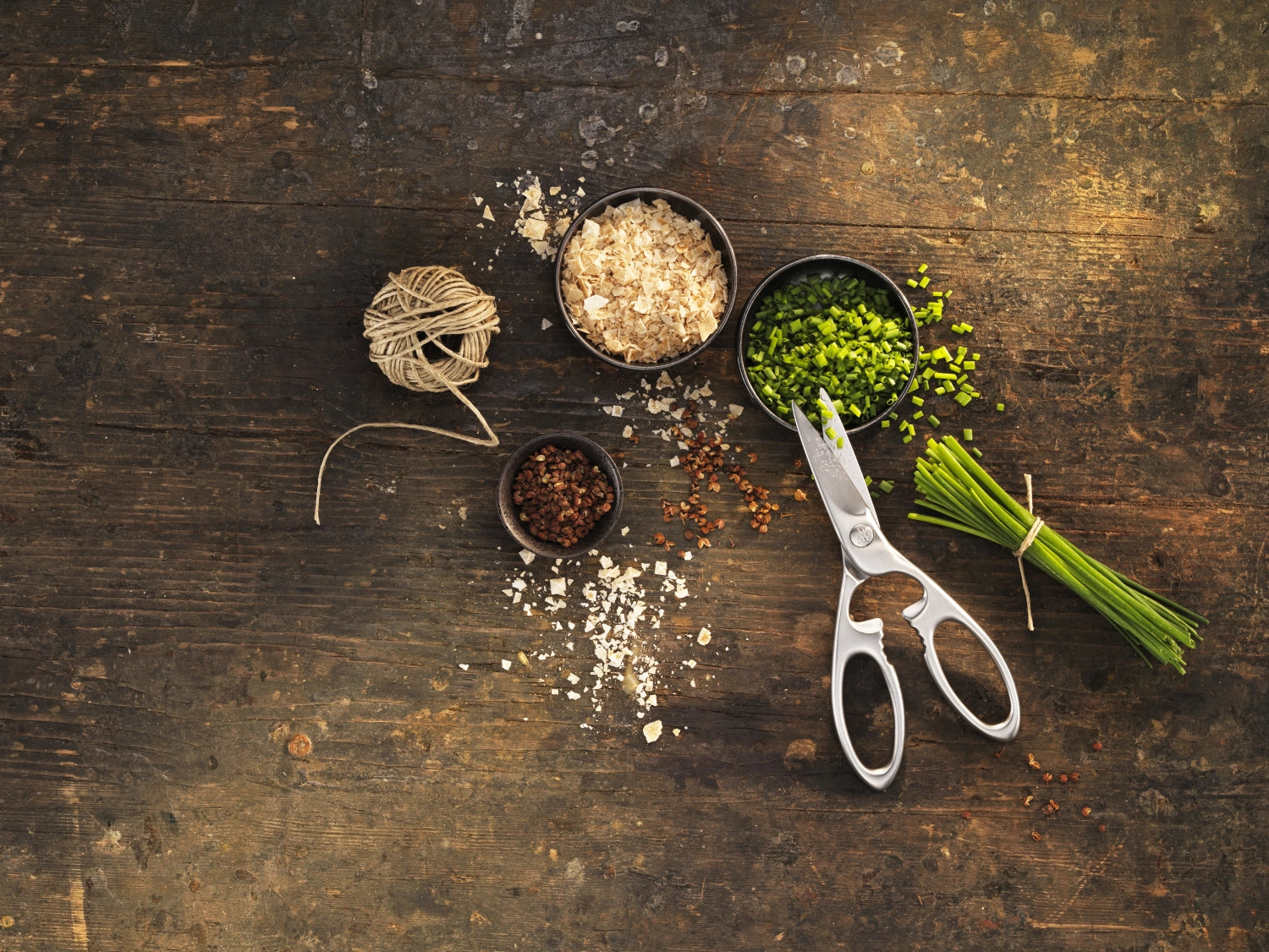 Twin Select Vielzweckschere, Stahl matt, 200mm