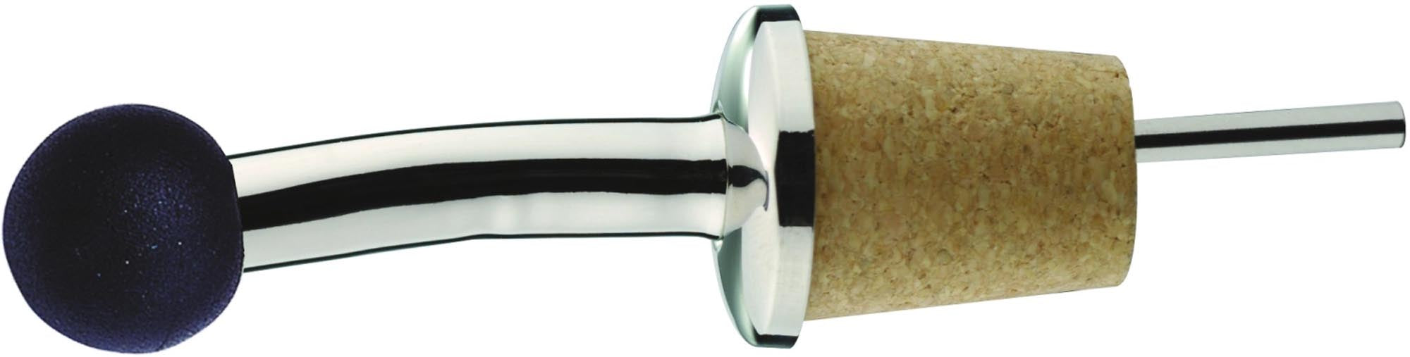 Entdecken Sie den Westmark Ausgiesser mit Käppchen und N-Kork – das perfekte Barzubehör für präzises Ausgießen von Spirituosen und Ölen.