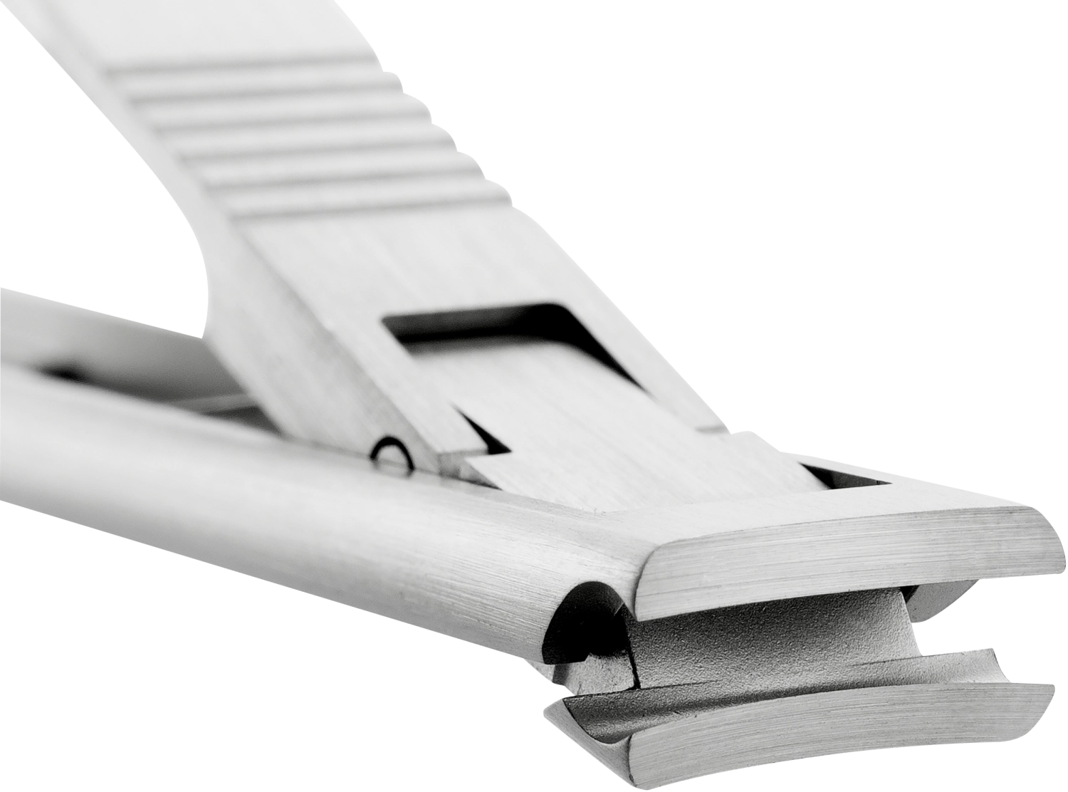 TWIN S Nagelknipser, mattiert im Lederetui, 60 mm