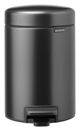BRABANTIA Treteimer NewIcon confident grey 5 l in präsentiert im Onlineshop von KAQTU Design AG. Mülleimer ist von BRABANTIA