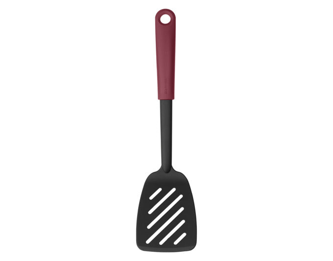 BRABANTIA Pfannenwender Tasty+ aubergine red in präsentiert im Onlineshop von KAQTU Design AG. Kochbesteck ist von BRABANTIA