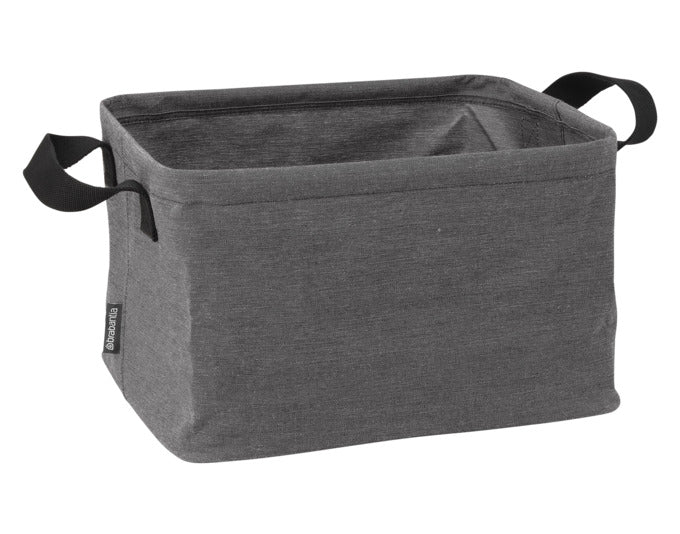 BRABANTIA Wäschekorb faltbar pepper black 35 l in präsentiert im Onlineshop von KAQTU Design AG. Wäschekorb ist von BRABANTIA