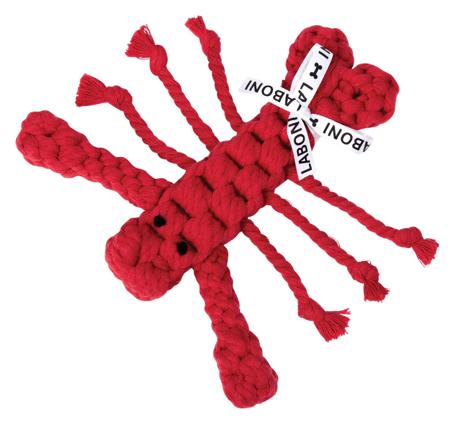Entdecken Sie den LABONI Hugo Hummer Jr. aus Baumwolle – langlebiges, umweltfreundliches Hundespielzeug für Kauen, Apportieren und Kuscheln.