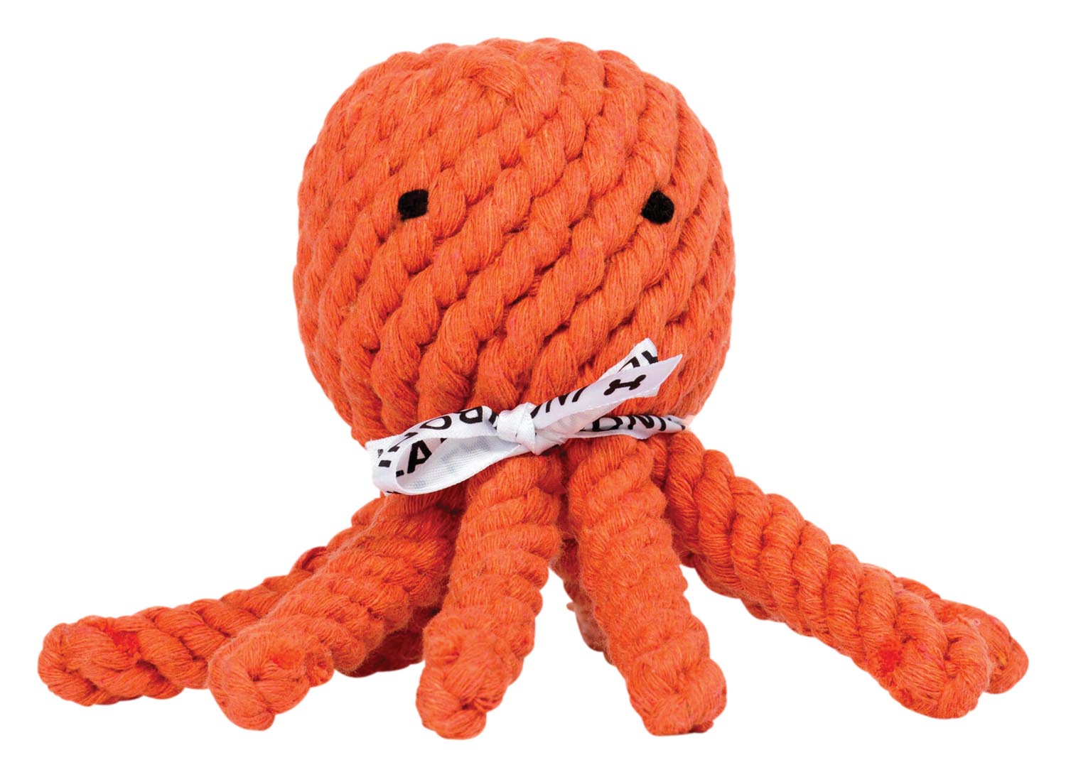 Entdecken Sie den LABONI Thaddäus Tintenfisch, ein langlebiges Hundespielzeug aus Baumwolle, ideal für aktive Hunde und Ziehspiele. Leicht zu reinigen!