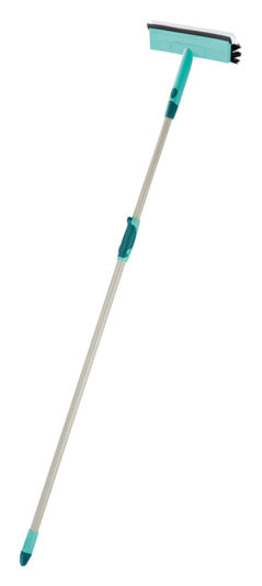 LEIFHEIT Fensterwischer Window Cleaner mit Bürste Teleskopstiel 28 cm in präsentiert im Onlineshop von KAQTU Design AG. Reinigungsmittel ist von LEIFHEIT