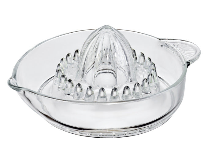 KÜCHENPROFI Zitruspresse Glas mit Ausgiesser und Griff ø 15 cm in präsentiert im Onlineshop von KAQTU Design AG. Küchenhelfer ist von KÜCHENPROFI