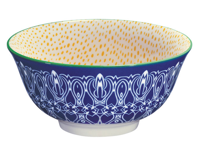 CILIO Bowl Amici Waben Porzellan 500 ml ø 15.5x7 cm in präsentiert im Onlineshop von KAQTU Design AG. Schale ist von CILIO