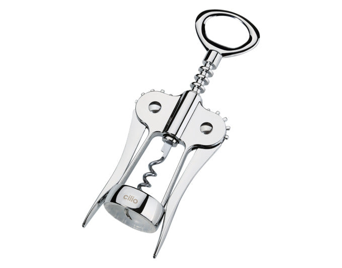 CILIO Flügelkorkenzieher Vino 2 Funktionen Kapselheber/Korkenzieher 7x4x18 cm in präsentiert im Onlineshop von KAQTU Design AG. Weinzubehör ist von CILIO