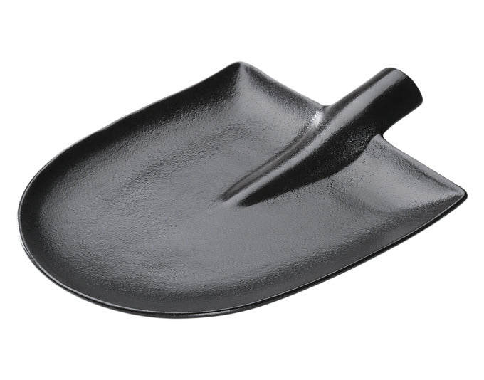 ZASSENHAUS Steak-/Servierteller Schaufel rund Keramik schwarz 30x22 cm in präsentiert im Onlineshop von KAQTU Design AG. Teller ist von ZASSENHAUS