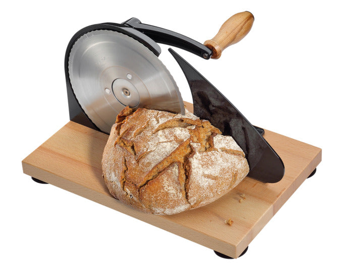 ZASSENHAUS Brotschneidemaschine Classic schwarz 30x25x19 cm in  präsentiert im Onlineshop von KAQTU Design AG. Küchengerät ist von ZASSENHAUS