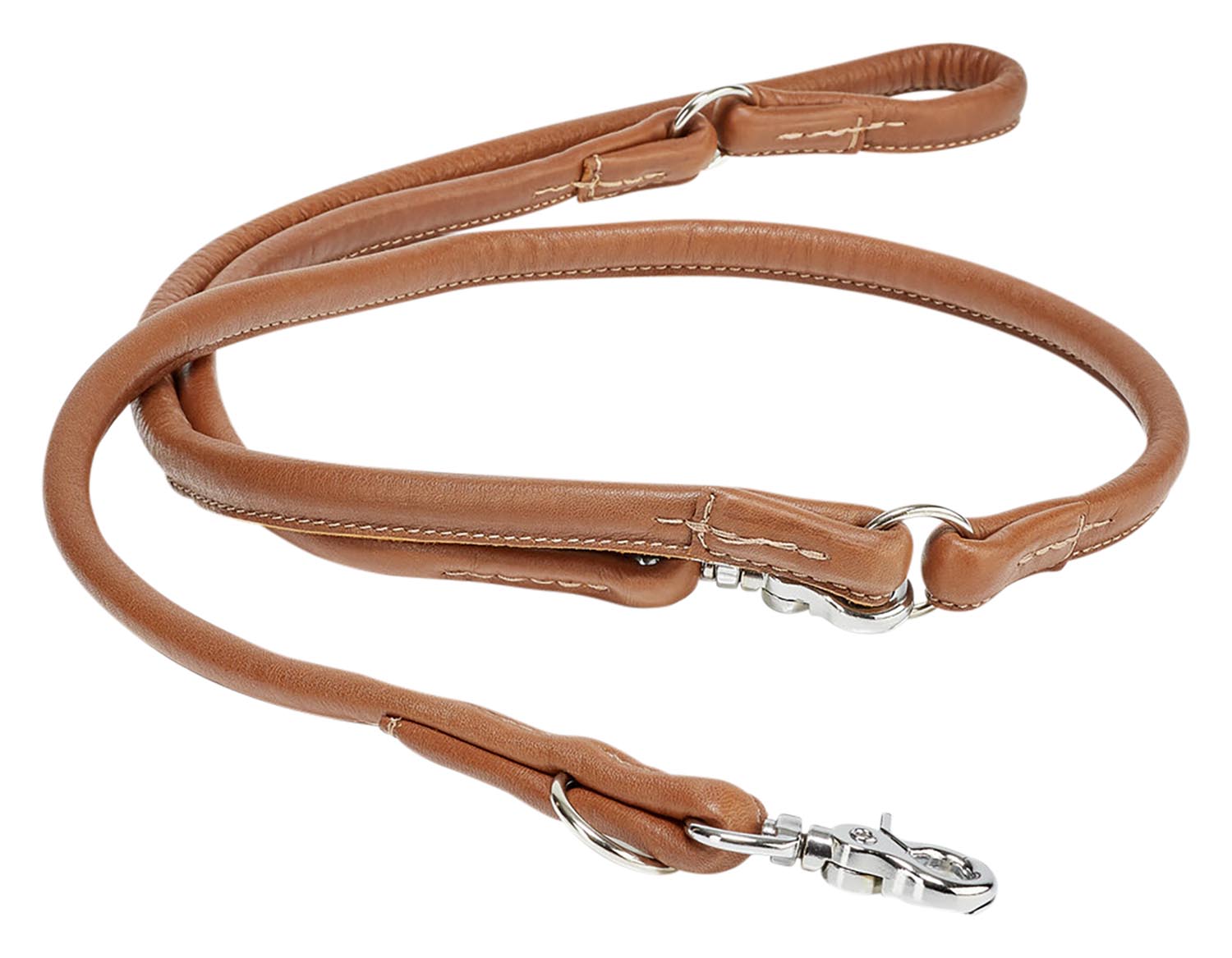 Entdecken Sie die LABONI Rundleine Amici Cognac L – stilvolle, handgefertigte Lederleine für Hunde, ideal für Spaziergänge und Ausflüge.