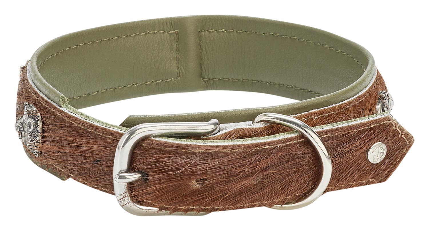 Entdecken Sie das LABONI Halsband Bavaria braun-grün XS – hochwertig, verstellbar und ideal für kleine Hunde. Stilvolles bayrisches Design für jeden Anlass!