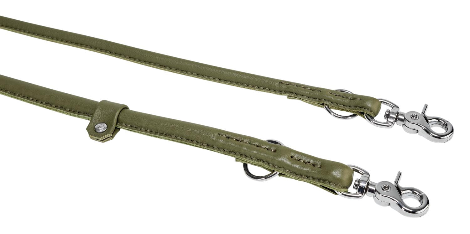 Die LABONI Rundleine Amici Cognac S vereint elegantes Design und robuste Materialien für komfortable Ausflüge mit Ihrem Hund.