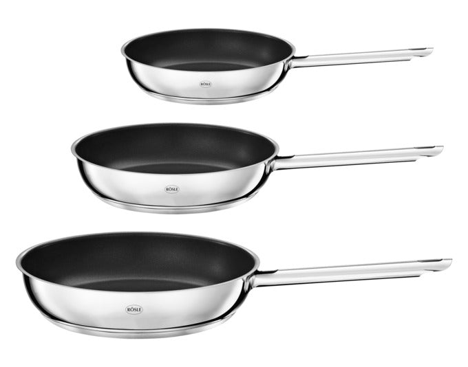 RÖSLE Bratpfannen-Set Elegance 3-teilig ProPlex Antihaft ø 20/24/28 cm in  präsentiert im Onlineshop von KAQTU Design AG. Bratpfanne ist von RÖSLE