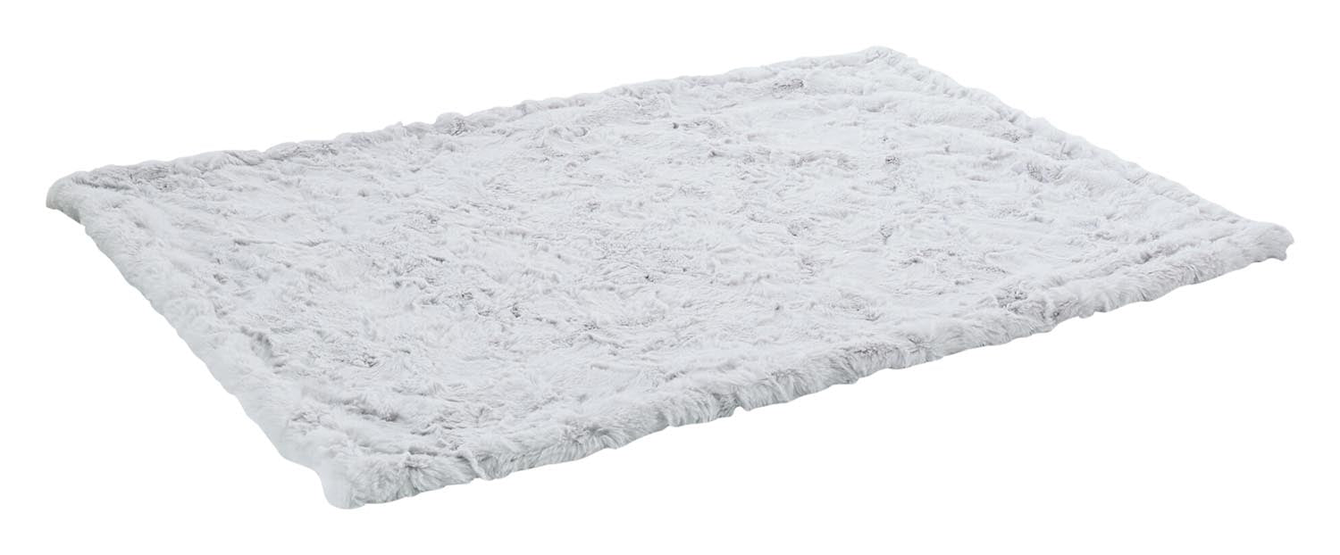 Verwöhnen Sie Ihren kleinen Hund mit der LABONI Decke Cozy Beige S – eine stilvolle, pflegeleichte Decke für kuschelige Momente und ein gesundes Liegegefühl.