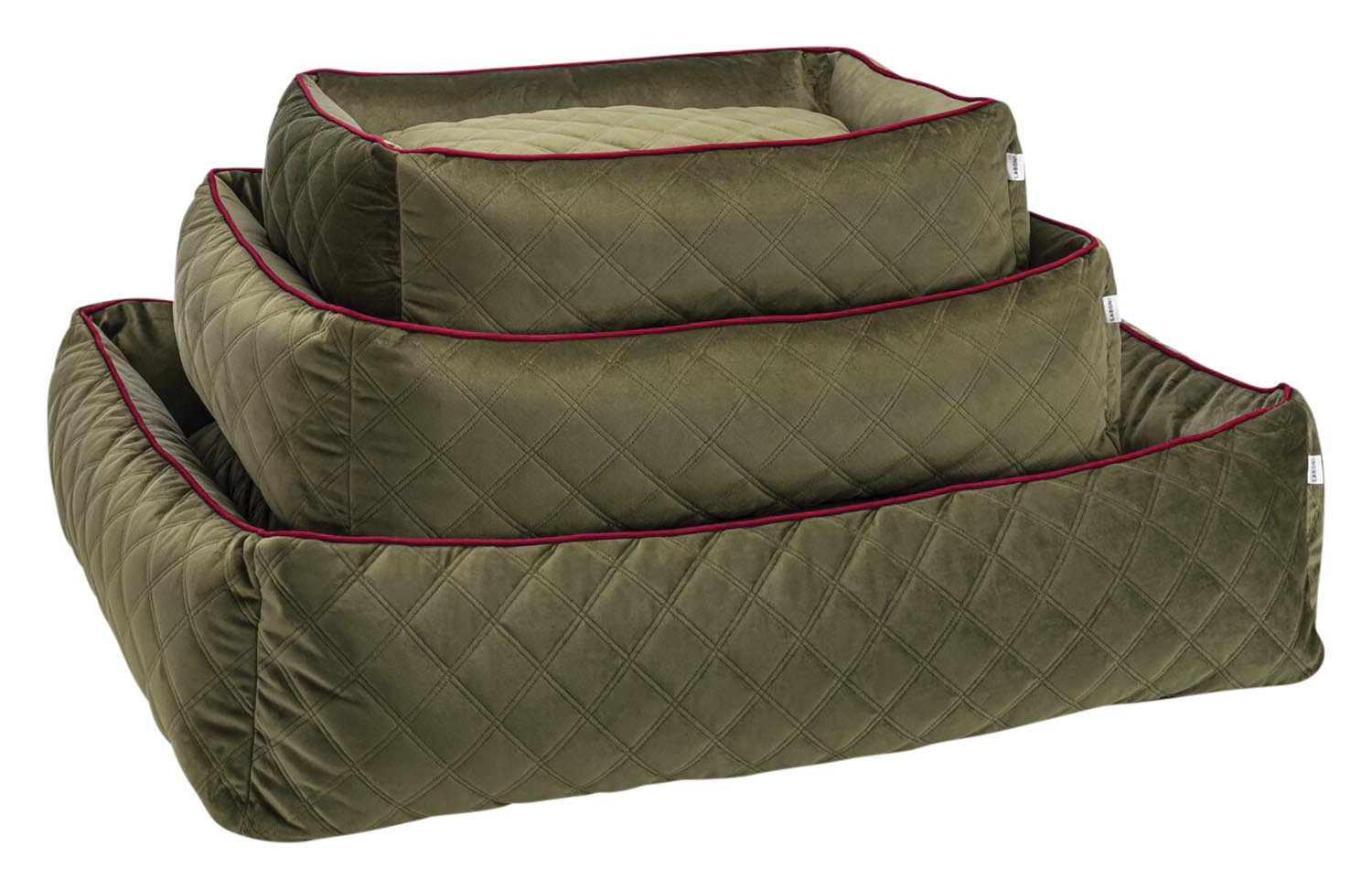Das LABONI Hundebett Classic Oxford Olive L bietet stilvollen Komfort und langlebige Qualität. Perfekt für anspruchsvolle Hundebesitzer.