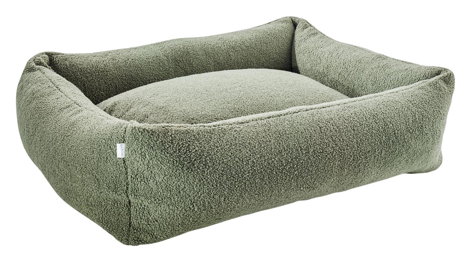 Entdecken Sie das Laboni Hundebett Classic Teddy L – Komfort, Stil und optimale Unterstützung für Gelenke. Pflegeleichter Teddy-Stoff, rutschfest und waschbar.