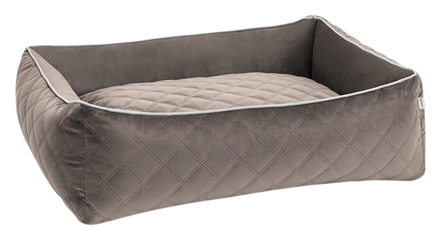 Das LABONI Hundebett Classic Oxford Olive S vereint Komfort und Stil für kleine Hunde. Robust, hygienisch und ideal für entspannte Nächte!