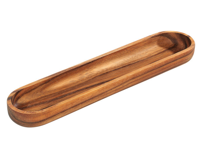 ZASSENHAUS Baguette-/Servierschale Akazie 45x9.5x4 cm in präsentiert im Onlineshop von KAQTU Design AG. Schale ist von ZASSENHAUS