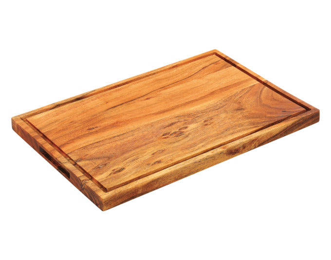 ZASSENHAUS Tranchierbrett Akazie 46x30x2.5 cm in präsentiert im Onlineshop von KAQTU Design AG. Schneidbrett ist von ZASSENHAUS