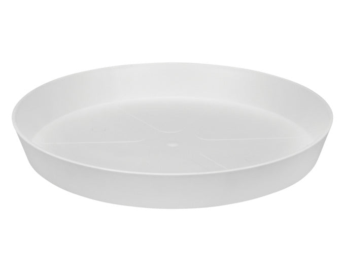 ELHO Untersetzer loft urban rund ø 28 cm seidenweiss in präsentiert im Onlineshop von KAQTU Design AG. Pflanzentopfzubehör ist von ELHO