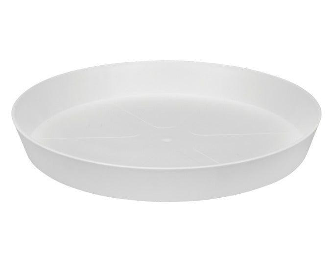 ELHO Untersetzer loft urban rund 21 cm seidenweiss in präsentiert im Onlineshop von KAQTU Design AG. Pflanzentopfzubehör ist von ELHO