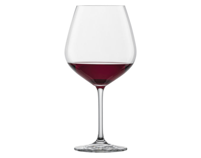 Entdecken Sie das Burgunderglas Forté 140 von SCHOTT ZWIESEL – 4 elegante Gläser für Burgunderweine, kratzfest und spülmaschinengeeignet.