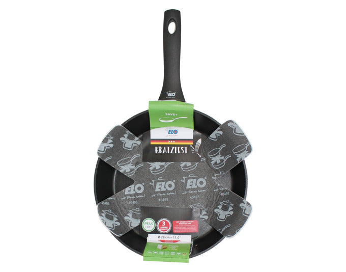 Entdecken Sie die ELO Bratpfanne Save+ ELO DUR Select ø 28 cm – eine hochwertige, PFAS-freie Pfanne mit optimaler Wärmeverteilung und elegantem Design.