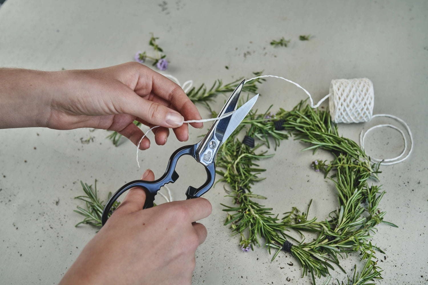 Kitchen help Vielz<tc>weck</tc>scissors, black, 200mm