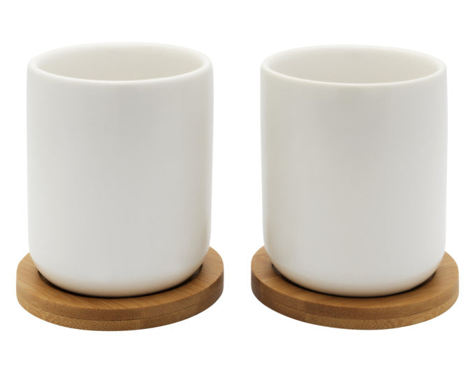 BREDEMEIJER Teebecherset Umea 4-teilig weiss matt 0.2 l in präsentiert im Onlineshop von KAQTU Design AG. Tasse ist von BREDEMEIJER