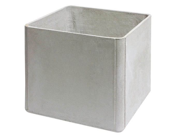 SWISSPEARL Pflanzengefäss Delta grau 100x45x45 cm in präsentiert im Onlineshop von KAQTU Design AG. Blumentopf ist von SWISSPEARL