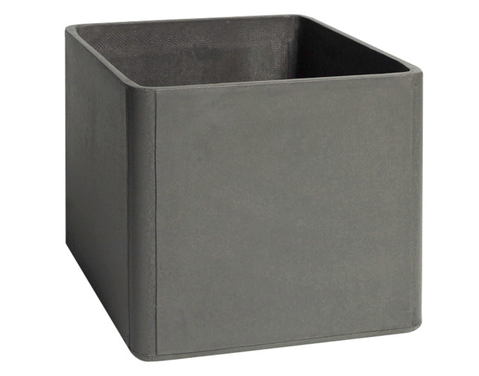 SWISSPEARL Pflanzengefäss Delta grau 100x45x45 cm in präsentiert im Onlineshop von KAQTU Design AG. Blumentopf ist von SWISSPEARL