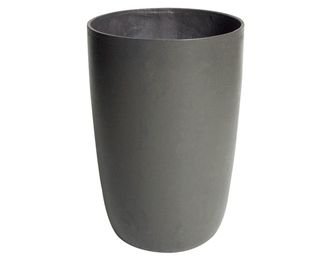 SWISSPEARL Pflanzengefäss Geisha anthrazit ø 44 cm in präsentiert im Onlineshop von KAQTU Design AG. Blumentopf ist von SWISSPEARL