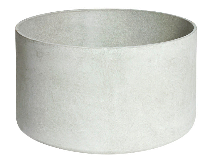 SWISSPEARL Pflanzengefäss Delta grau ø 50 cm in präsentiert im Onlineshop von KAQTU Design AG. Blumentopf ist von SWISSPEARL