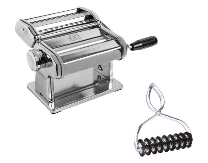 MARCATO Nudelmaschine Set Atlas 150 Classic mit Teigrad Pasta Bike in präsentiert im Onlineshop von KAQTU Design AG. Küchengerät ist von MARCATO