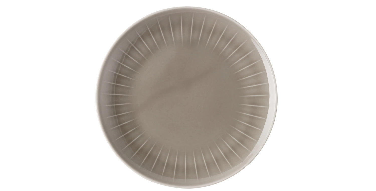 Joyn grau Frühstücksteller 20cm in Silber präsentiert im Onlineshop von KAQTU Design AG. Teller ist von Rosenthal