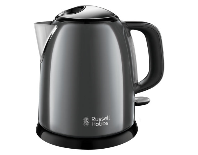 RUSSEL HOBBS Wasserkocher 24993-70 Colours Plus Mini storm grey 1 l in präsentiert im Onlineshop von KAQTU Design AG. Küchengerät ist von RUSSEL HOBBS