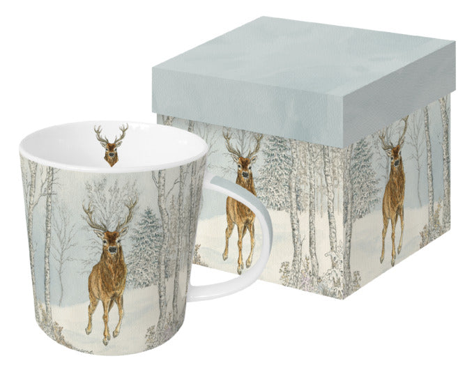 PPD Henkelbecher Trend Mug GB Cerf Hiver in präsentiert im Onlineshop von KAQTU Design AG. Glas ist von PPD
