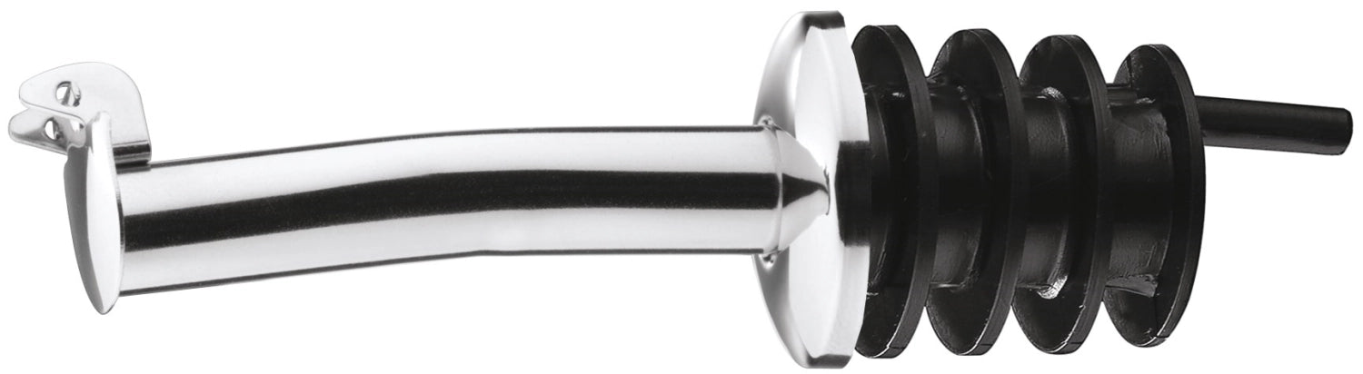 Flaschenausgiesser Inox mit Kläppchen u. K-Kork