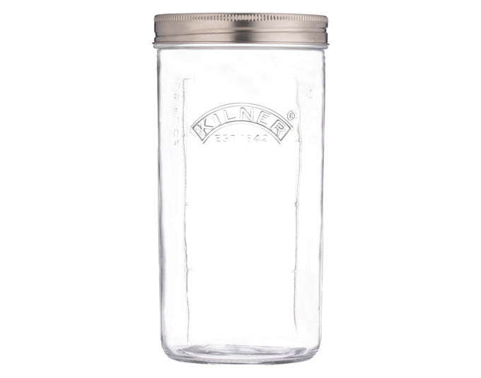 KILNER Fermentier-Set Glas 1 l ø 10.9 cm 21 cm in präsentiert im Onlineshop von KAQTU Design AG. Aufbewahrungsbehälter ist von KILNER