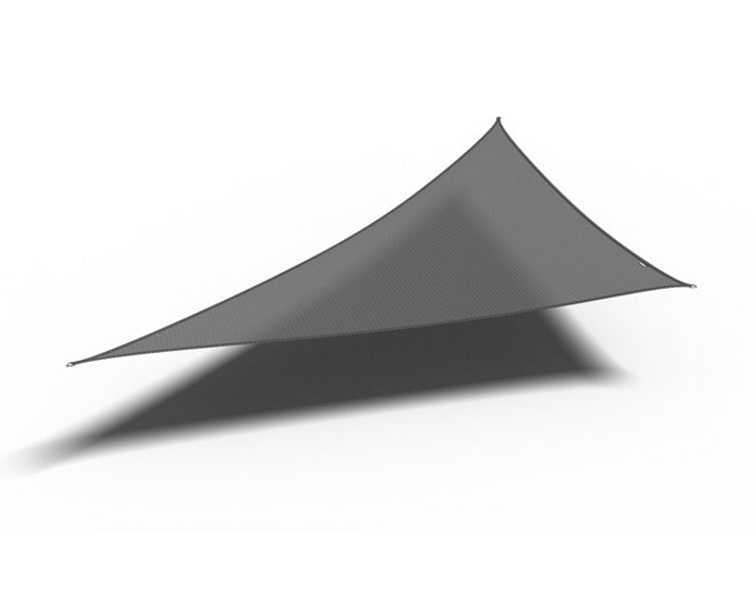PLATINUM SUN & SHADE Sonnensegel Coolfit Triangle sand 400x400x570 cm in präsentiert im Onlineshop von KAQTU Design AG. Sonnenschirm ist von PLATINUM SUN & SHADE