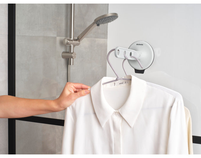 Entdecken Sie den BRABANTIA Kleiderträger Vakuum in elegantem light grey – die perfekte, platzsparende Lösung für Ihre Garderobe!