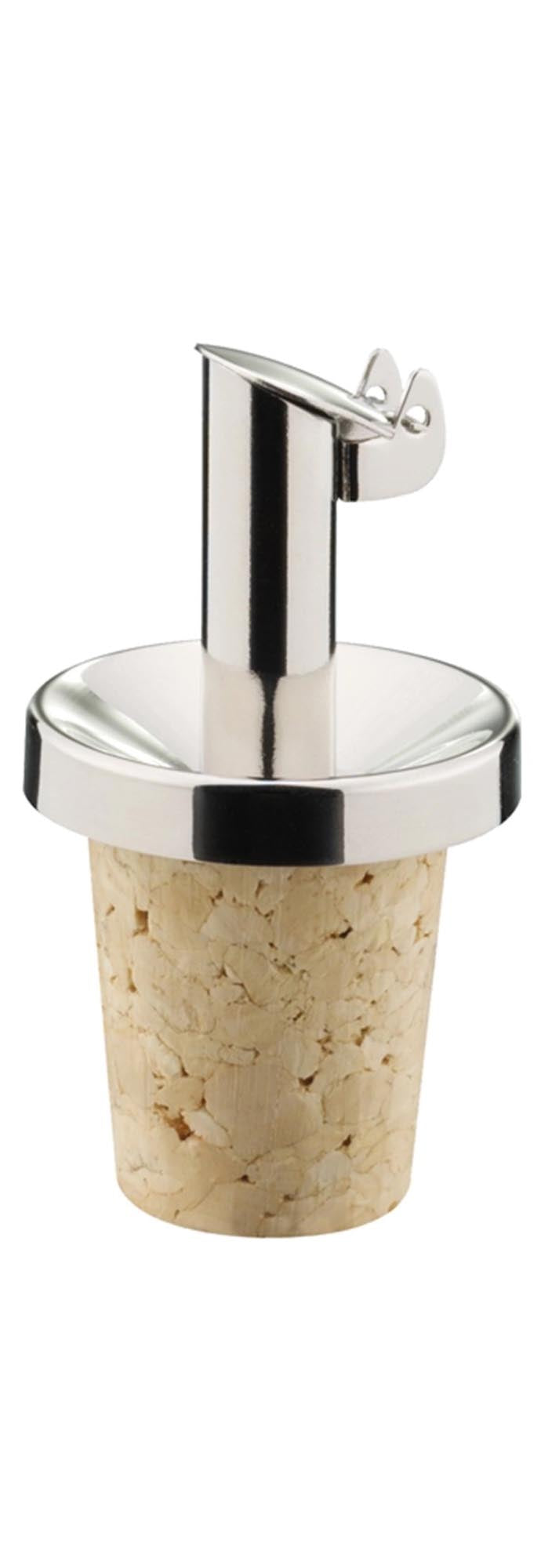 Entdecken Sie den Westmark Essigausgiesser mit Metallkläppchen und Naturkorken. Ideal für präzises Ausgießen, langlebig und stilvoll. Perfekt für jede Küche!