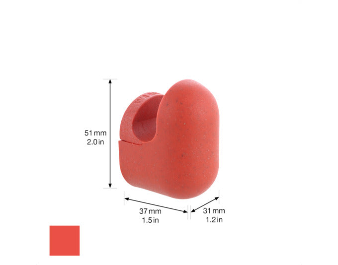 Entdecken Sie die korallenroten WAGNER Wandhaken PILL – stilvolle Ordnungshelfer für Ihr Zuhause. Inkl. Schrauben und Dübel, ideal für kreative Wandgestaltungen.