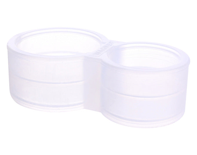 Elegantes Akazie Tablett 53x36x5 cm mit stabilen Metallgriffen, ideal zum Servieren und Dekorieren. Hochwertig und vielseitig einsetzbar.