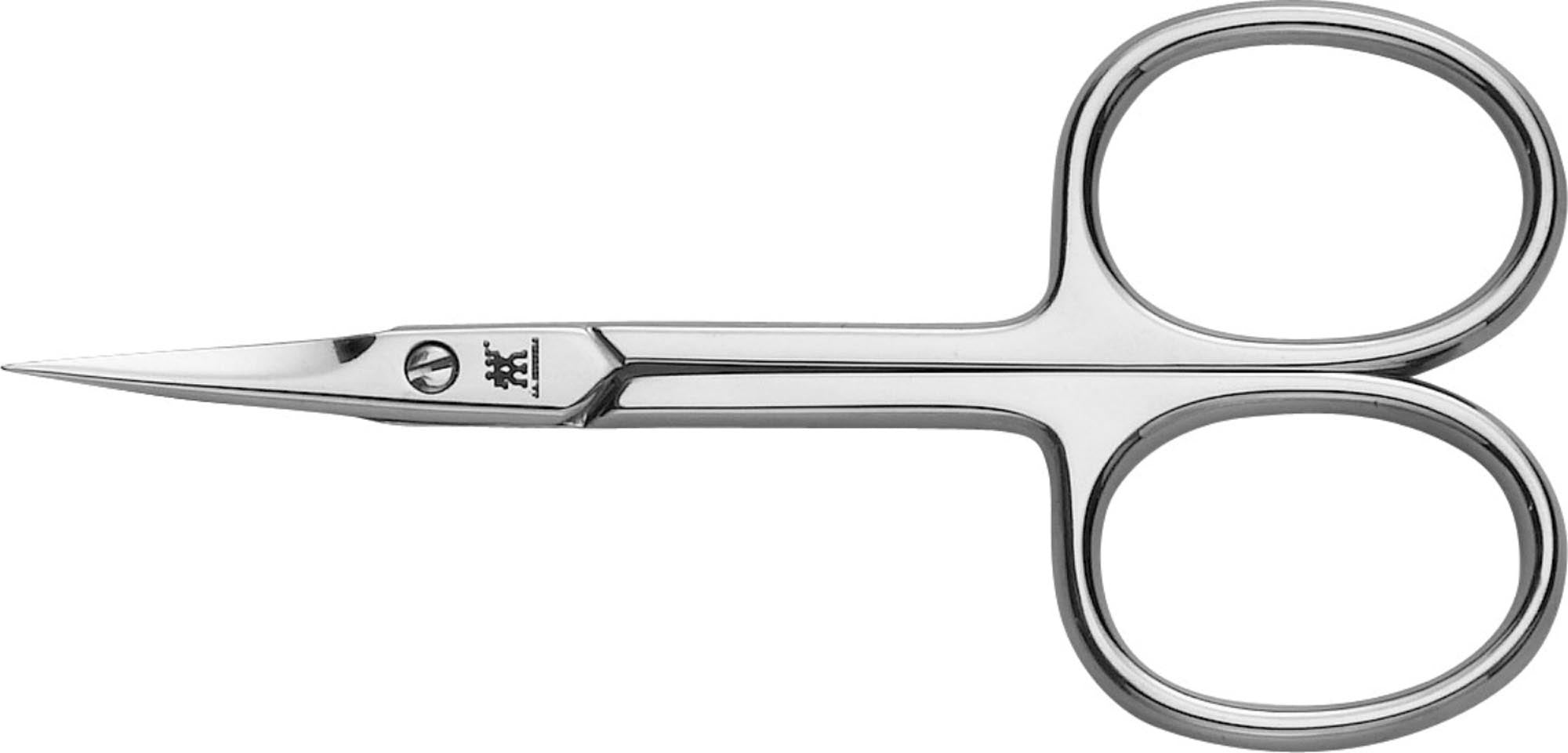 Elegante, langlebige Hautschere aus 18/10 Edelstahl, 90mm, für präzises Schneiden und stilvolle Badaccessoires.